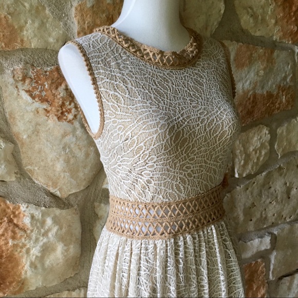 Altar'd State Dresses & Skirts - Altar’d State Ivory Lace Dress.